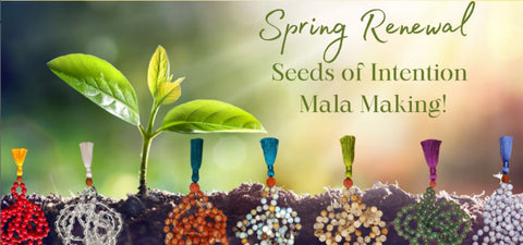 April 27th Spring Renewal Intention and Mala Making Workshop at The Lumber Baron Mansion