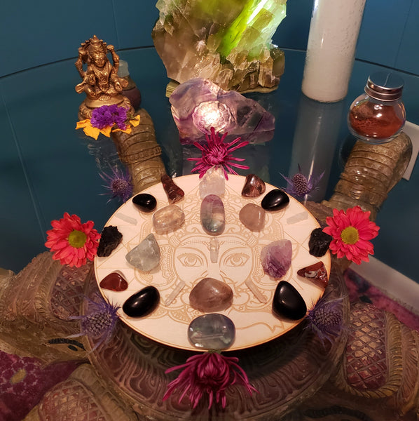 Protection and Grounding Crystal Grid Kit