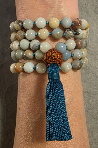 Inspiration Mala - Amazonite