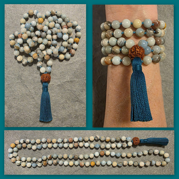 Inspiration Mala - Amazonite