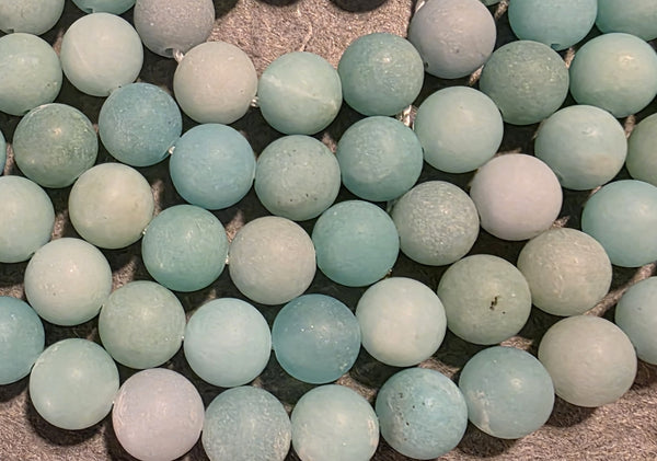 Inspiration Mala Kit - Amazonite (Blue, Matte)