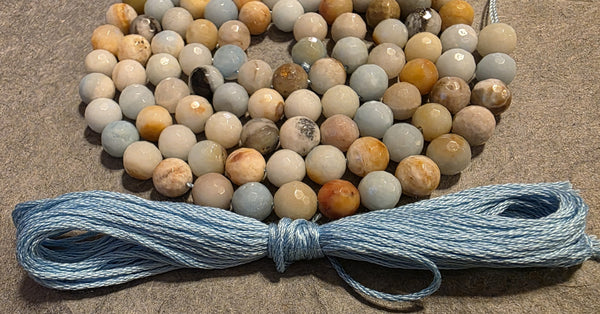 Inspiration Mala Kit - Amazonite (Faceted)