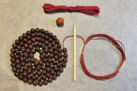 Alignment Mala Kit - Brecciated Jasper