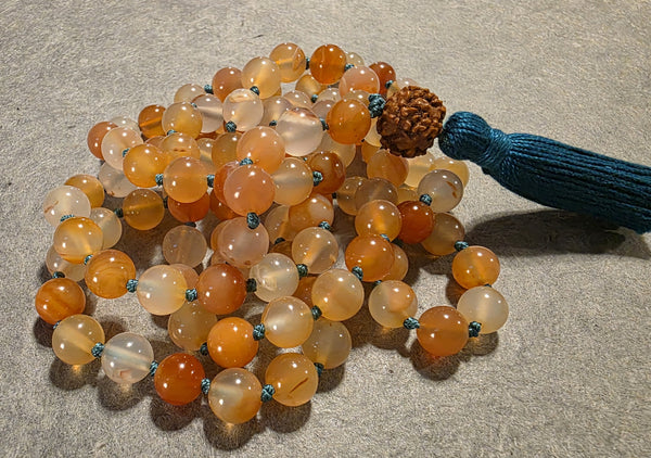 Sacral Chakra Mala - Carnelian (Multi)