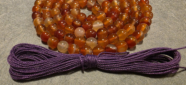 Sacral Chakra Mala Kit - Carnelian