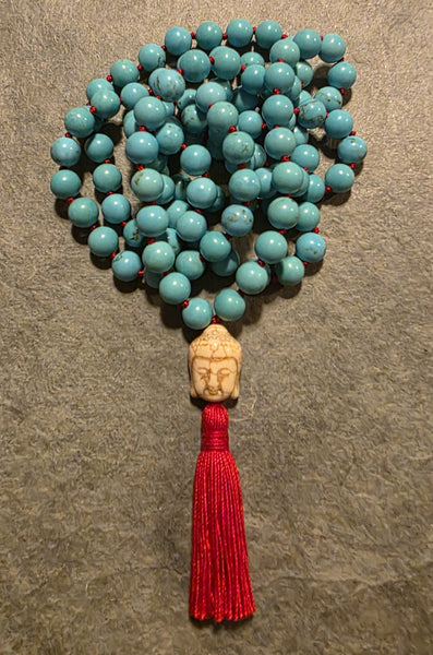 Freedom Mala - Chinese Turquoise