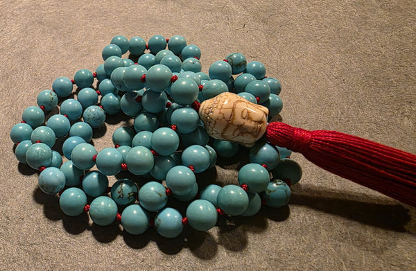 Freedom Mala - Chinese Turquoise