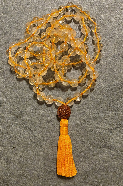 Manifestation Mala - Citrine