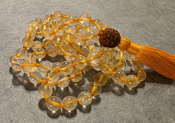 Manifestation Mala - Citrine