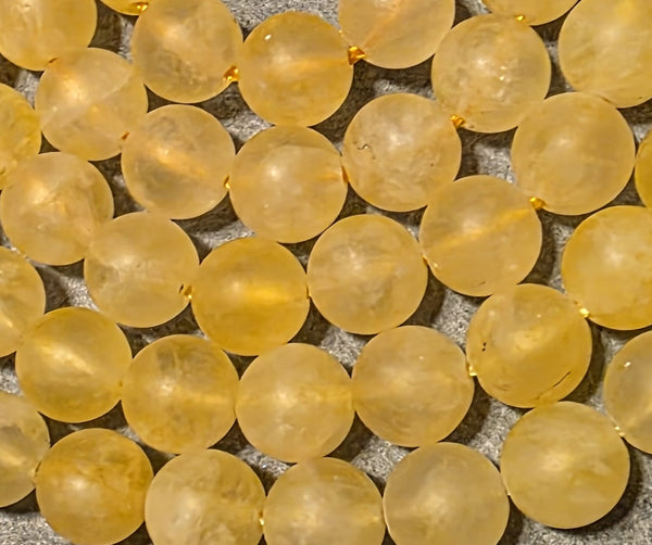 Manifestation Mala Kit - Citrine (matte)