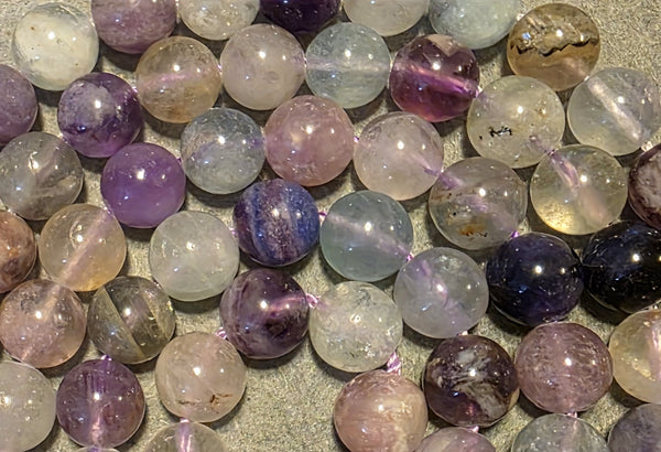 Clarity Mala Kit - Multi Rainbow Fluorite