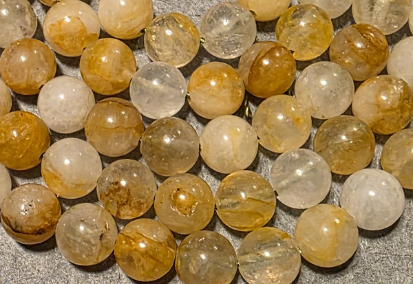 High Vibration Mala Kit - Golden Healer Quartz