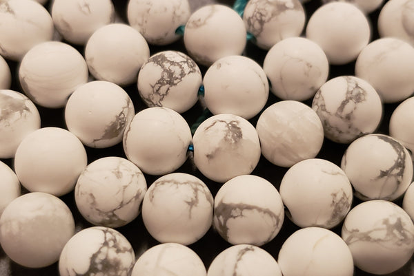 Calming Mala  KIT - Howlite (Matte)