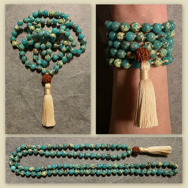 Oneness Mala - Imperial Jasper