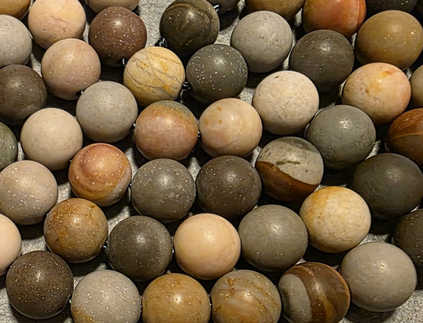 Creativity Mala Kit - Landscape Jasper (Semi Matte)