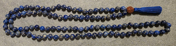 Throat Chakra Mala - Lapis