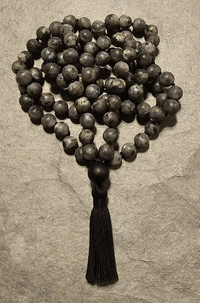 Protection Mala - Larvikite (Matte)