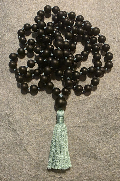 Strength Mala - Onyx (Matte)