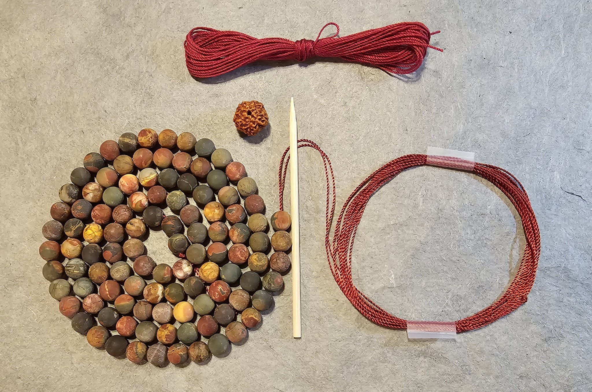 Joy Mala Kit - Picasso Jasper (Matte)