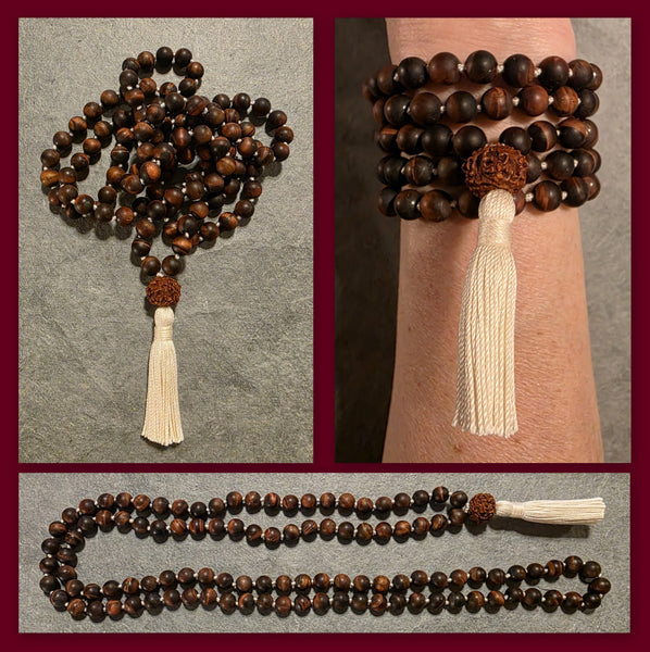 Vibrance Mala - Red Tiger Eye (Matte)