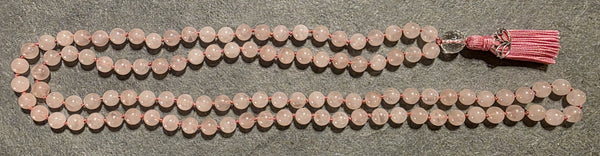 Heart Healing Mala - Rose Quartz