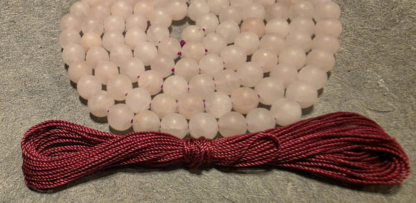 Heart Healing Mala Kit - Rose Quartz (matte)