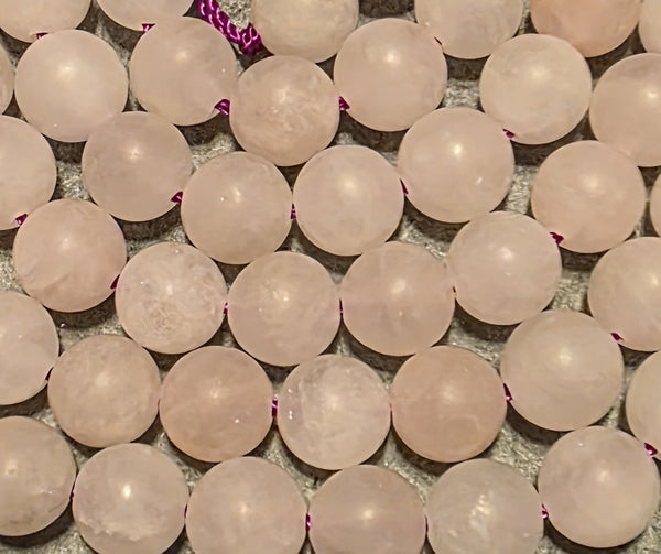 Heart Healing Mala Kit - Rose Quartz (matte)