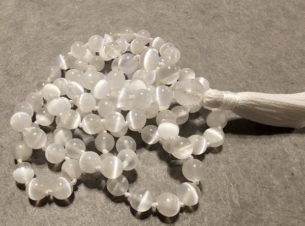 Cleansing Mala - Selenite