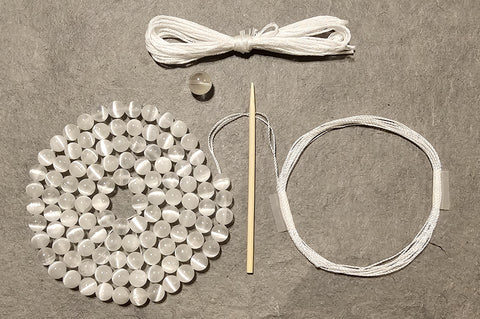 Cleansing Mala Kit - Selenite