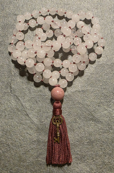 Wonder Mala - Snow Quartz