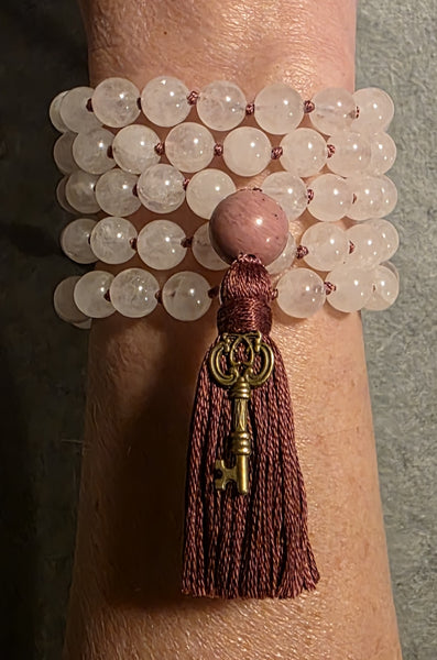 Wonder Mala - Snow Quartz
