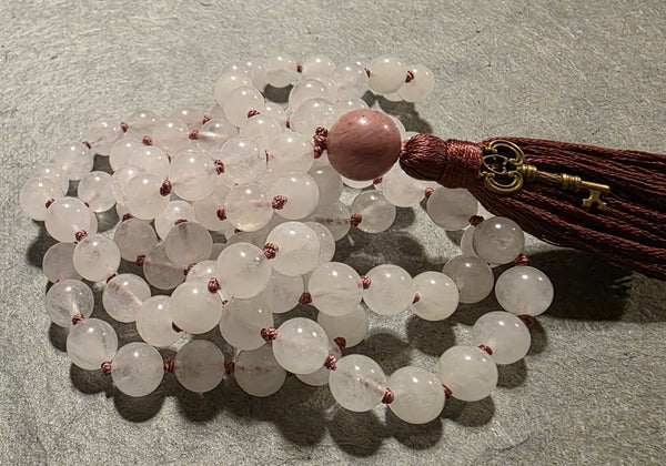 Wonder Mala - Snow Quartz
