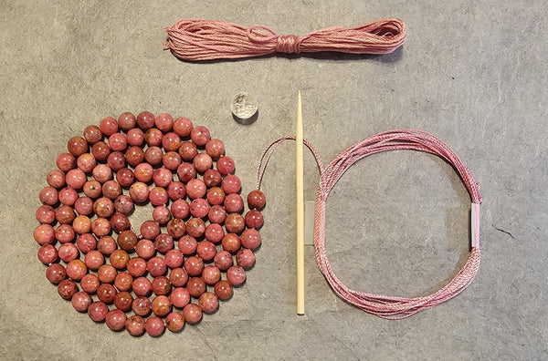 Heart Centering Mala - Thulite