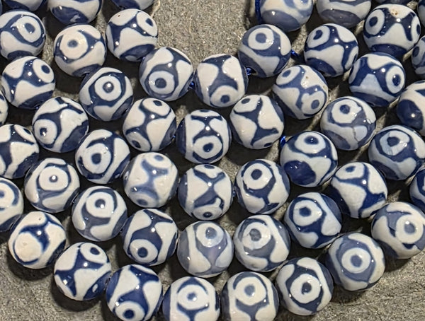 Equilibrium Mala Kit - Tibetan Agate (Evil Eye)