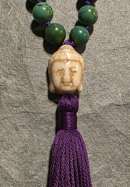 Higher Truth Mala - Tibetan Turquoise