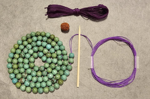 Higher Truth Mala Kit - Tibetan Turquoise