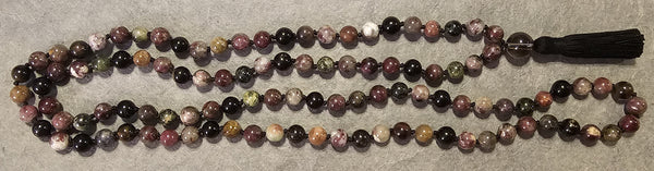 Purification Mala - Watermelon Tourmaline