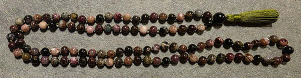 Purification Mala - Watermelon Tourmaline