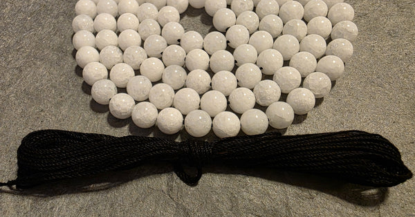 Connection Mala Kit - White Jade