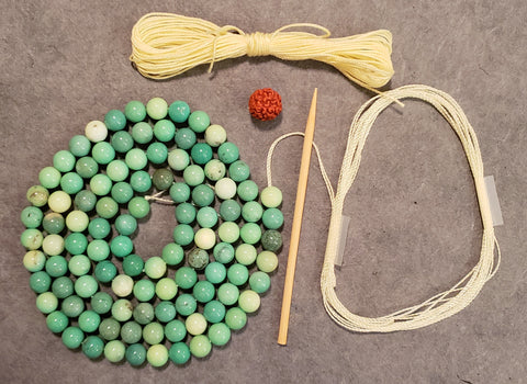 Divine Truth Mala Kit - Chrysoprase
