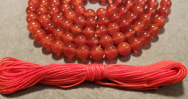 Sacral Chakra Mala Kit - Carnelian