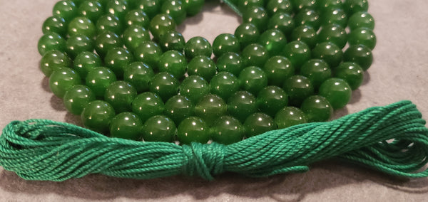 Heart Chakra Mala Kit - Green Jade