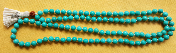 Freedom Mala - Chinese Turquoise