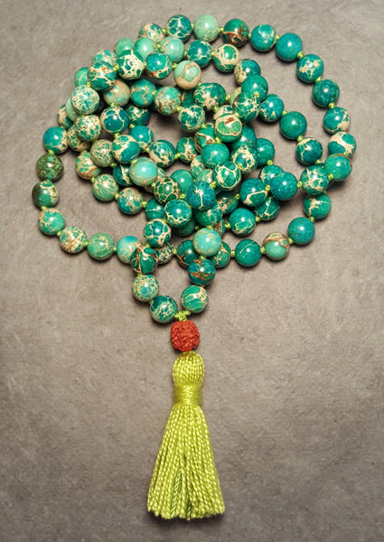 Oneness Mala - Imperial Jasper