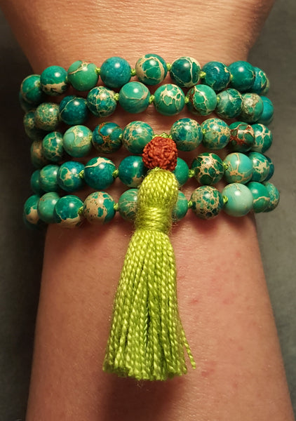 Oneness Mala - Imperial Jasper