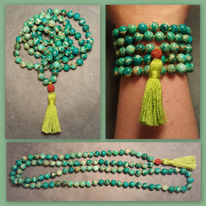 Oneness Mala - Imperial Jasper