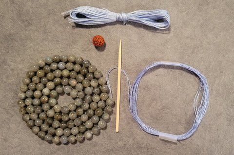 Intuition Mala Kit - Labradorite