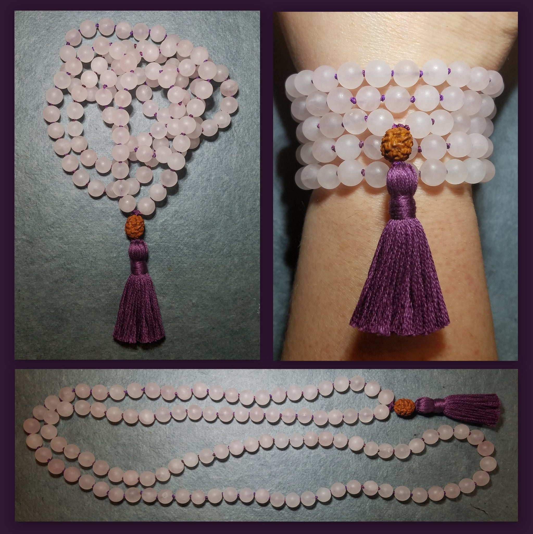 Heart Healing Mala - Rose Quartz