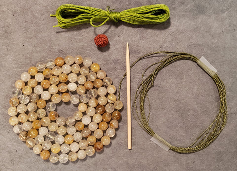 Tranquility Mala Kit - Yellow Jade